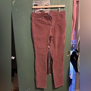 Universal Thread Women's Pink Corduroy High Rise Skinny Jeans